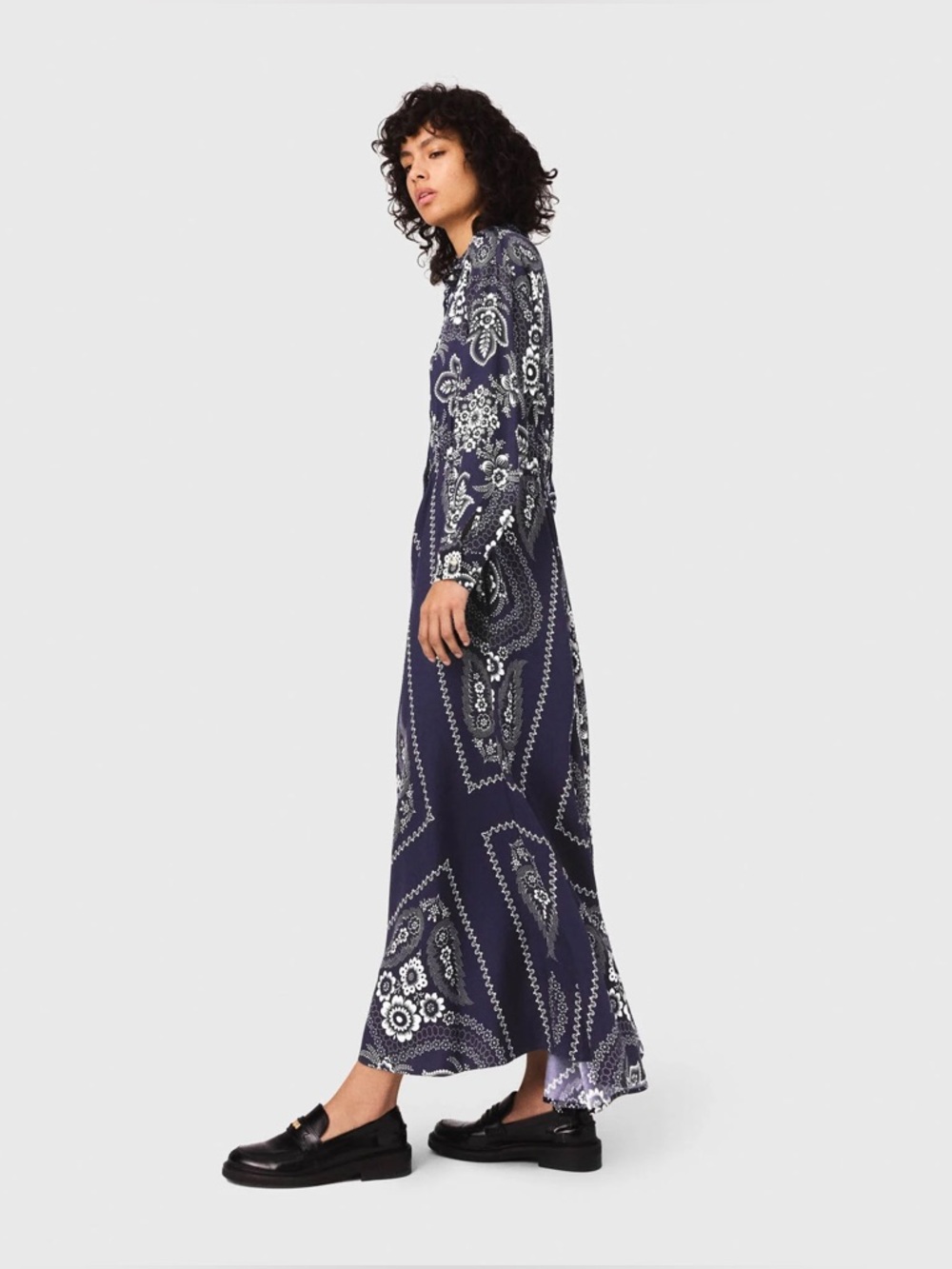 Maje Maxi bandana print dress - Picture 2 of 7